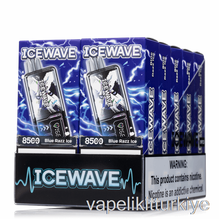 Vape Likit [10'lu Paket] Icewave X8500 Tek Kullanımlık